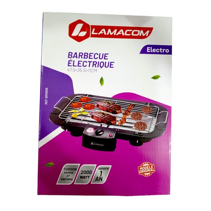 Lamacom BARBECUE ÉLECTRIQUE grand model puissance 2000w